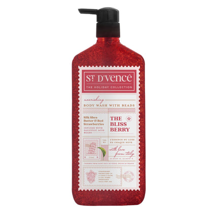 St. D'vencé The Bliss Berry Body Wash With Salicylic Acid Beads