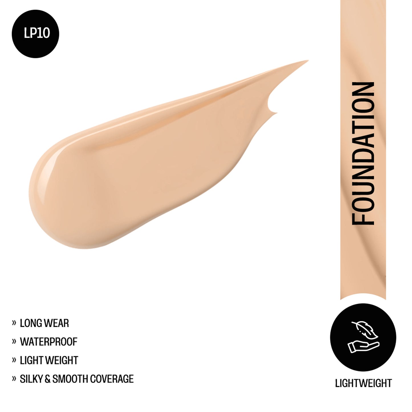 Insight Cosmetics Ultra-Thin Second Skin Long Wear Foundation - LP10
