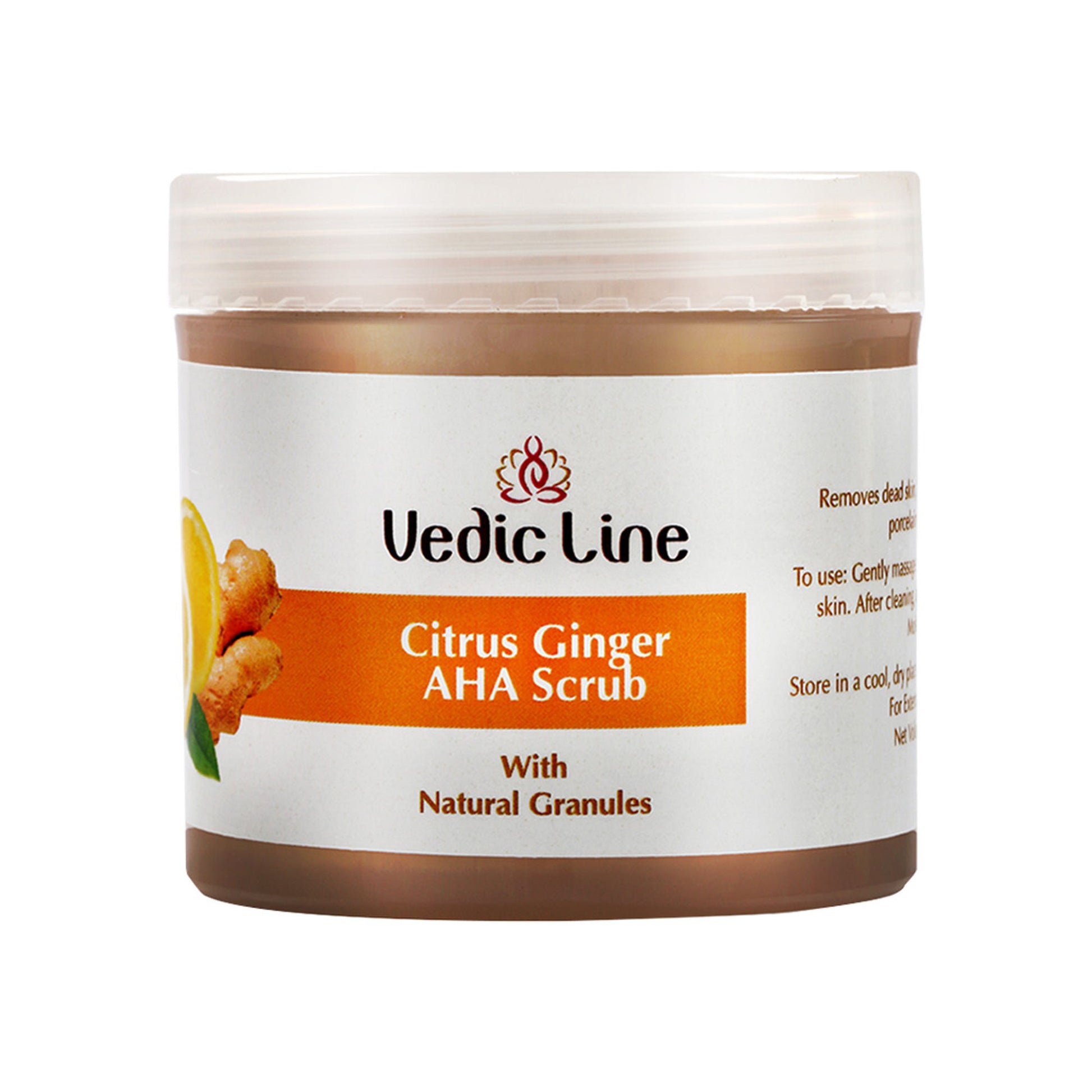 Vedic Line Citrus Ginger AHA Scrub