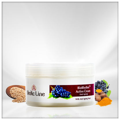 Vedic Line BioRhythm Active Cream With Anti Ageing Hydrolyzed Collagen
