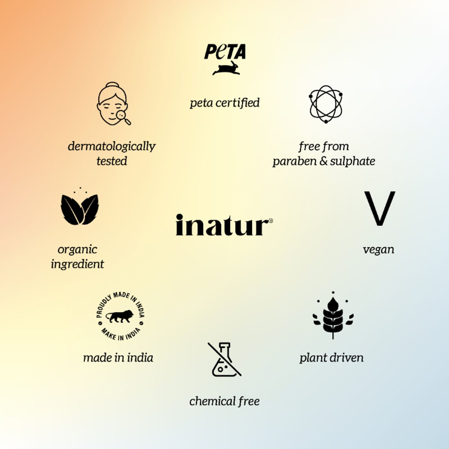 inatur Kumkumadi Sunscreen SPF 30 PA++++, Ayurvedic Moisturizer, No White Cast, UV Protection