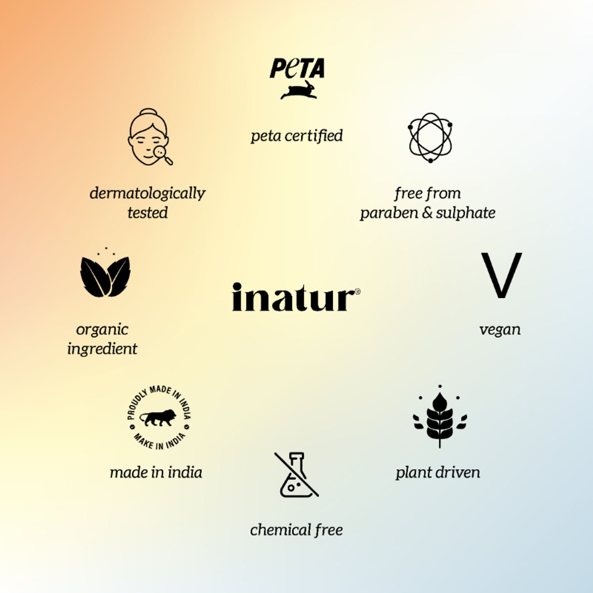 inatur Kumkumadi Sunscreen SPF 30 PA++++, Ayurvedic Moisturizer, No White Cast, UV Protection