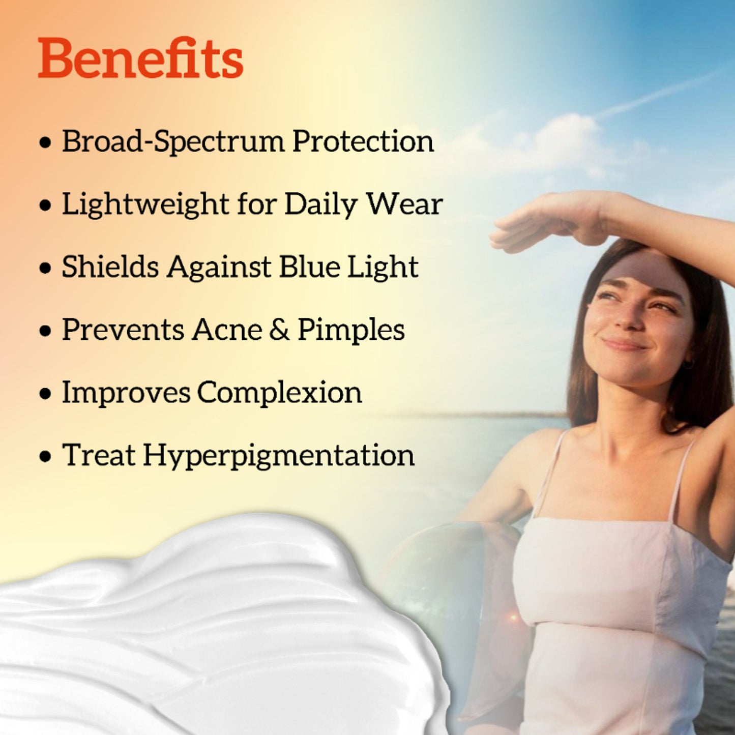 inatur Kumkumadi Sunscreen SPF 30 PA++++, Ayurvedic Moisturizer, No White Cast, UV Protection