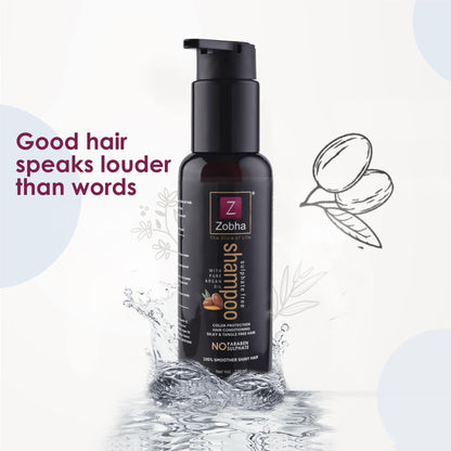 Zobha Pure Argan Oil Sulphate Free Shampoo