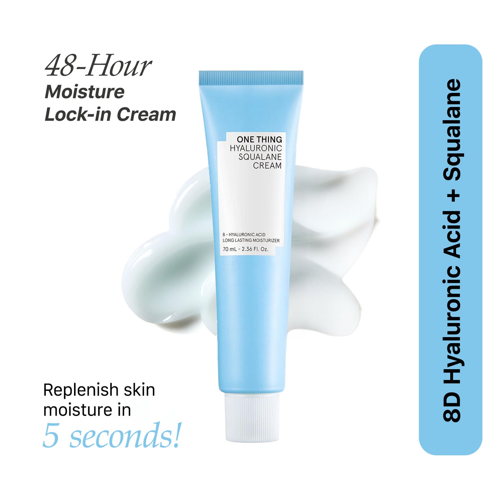 ONE THING Hyaluronic Squalane Cream