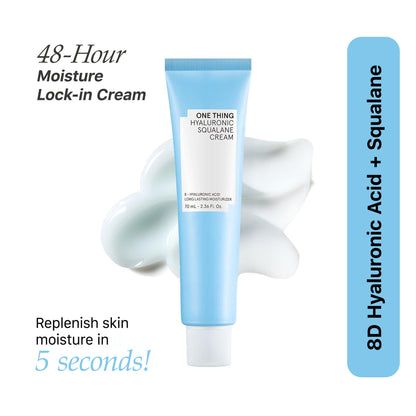 ONE THING Hyaluronic Squalane Cream