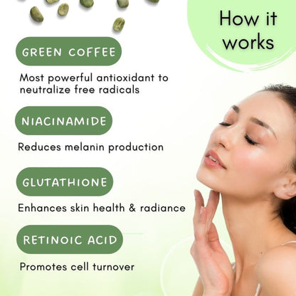 Mystiq Living Pigmentation Removal Cream, Brightening Day And Night Cream Kojic Acid, Niacinamide