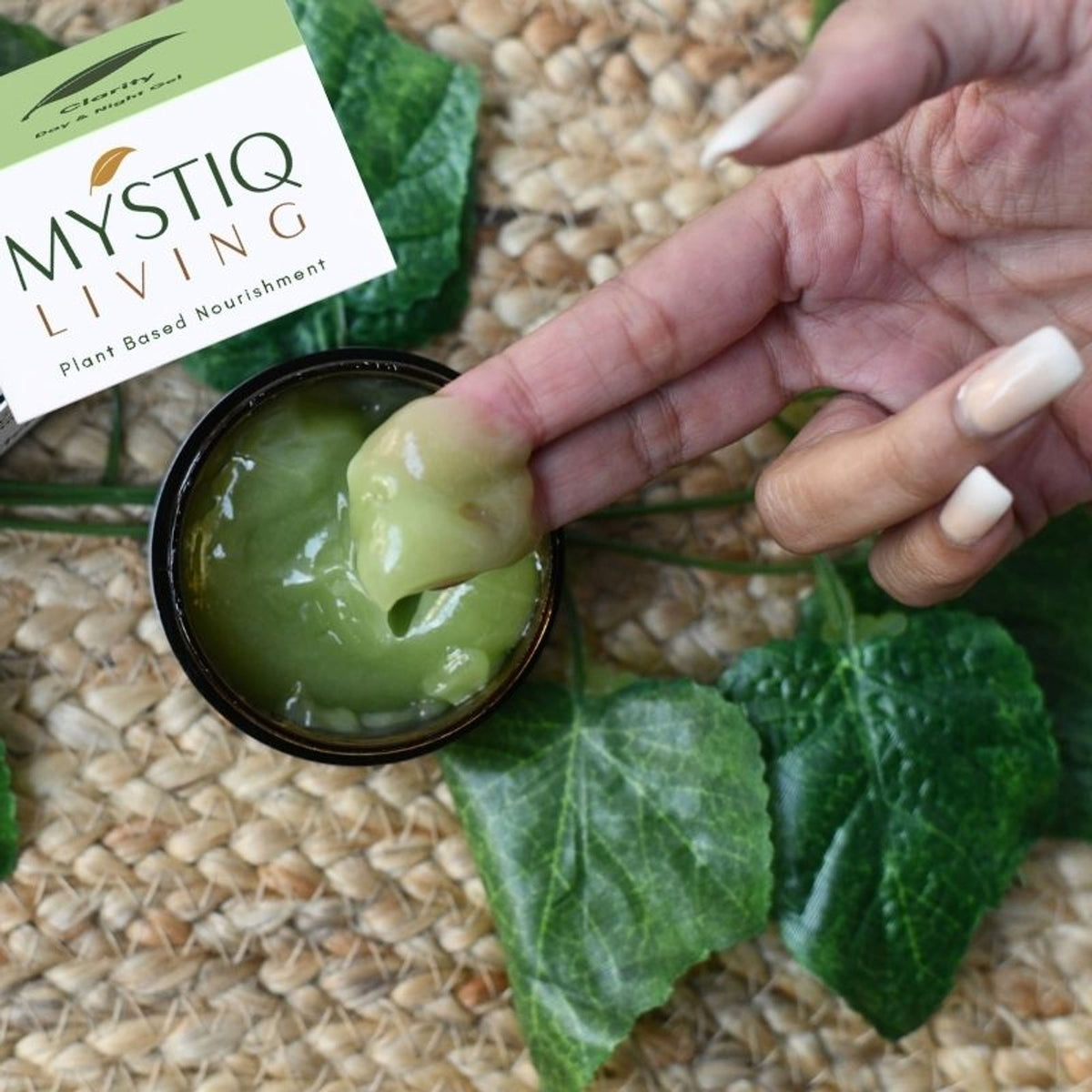 Mystiq Living Acne Gel Cream, Face Moisturizer For Oily Skin With Green Tea, Best Cream For Pimple