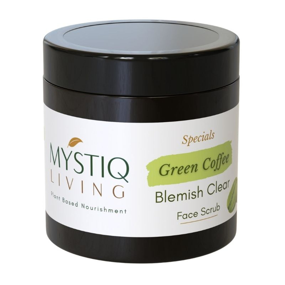Mystiq Living Face Scrub & Exfoliator For Blackheads, Tan Removal For Glowing Skin With Walnut