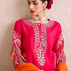 Dhiyona IE Women Ethnic Motifs Embroidered Regular Kurta with Trousers & With Dupatta