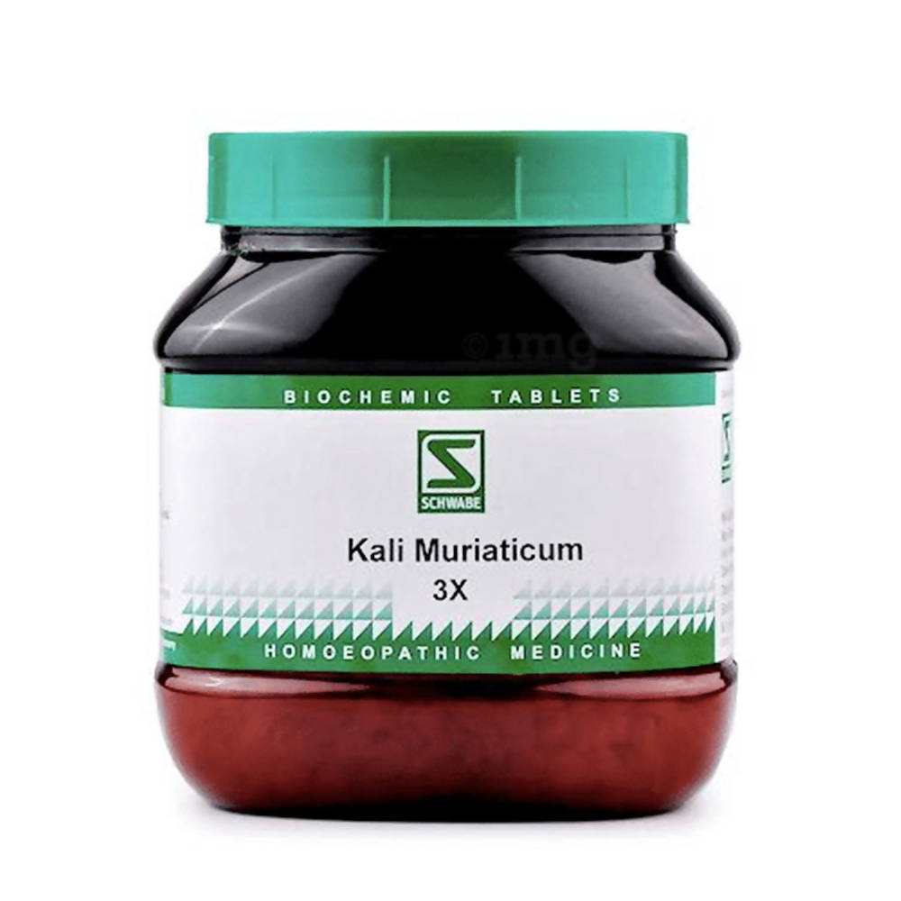 Dr. Willmar Schwabe India Kali Muriaticum Biochemic Tablet