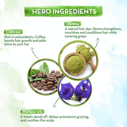 Mamaearth Natural Henna Paste For Rich Naturally Colored Hair - Indyancart