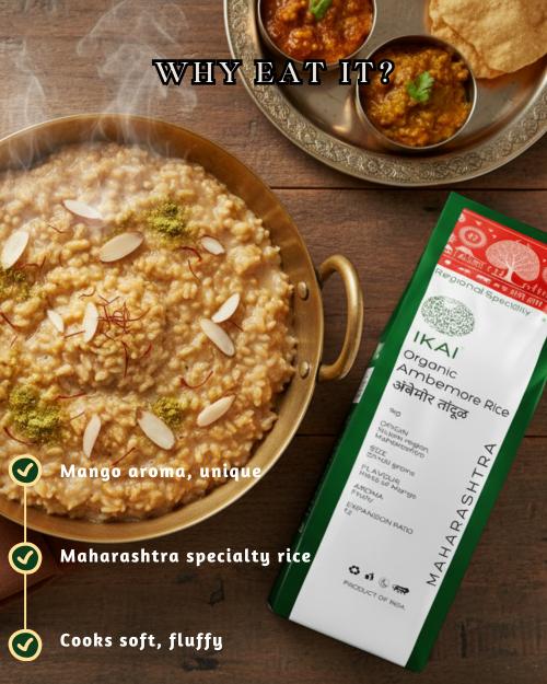 IKAI Organic Ambemore Rice
