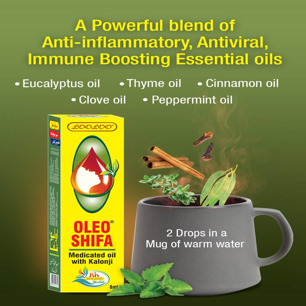 Looloo Oleo Shifa Medicated Oil with Kalonji