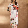 Dhiyona IE Women Floral Printed Regular Kurta with Trousers