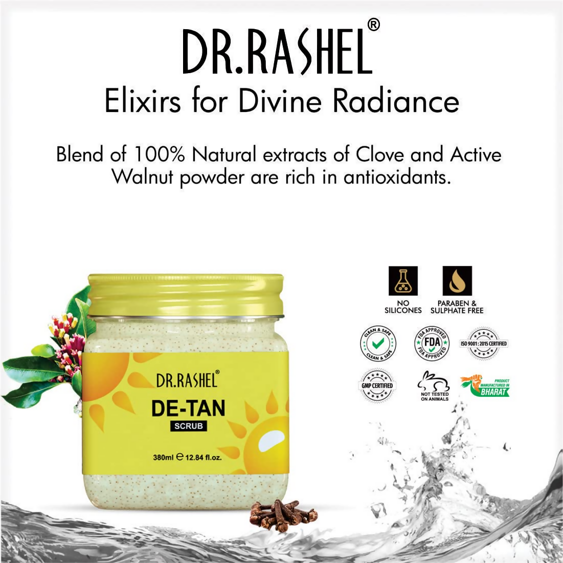 Dr.Rashel De-Tan Scrub For Face And Body - Indyancart