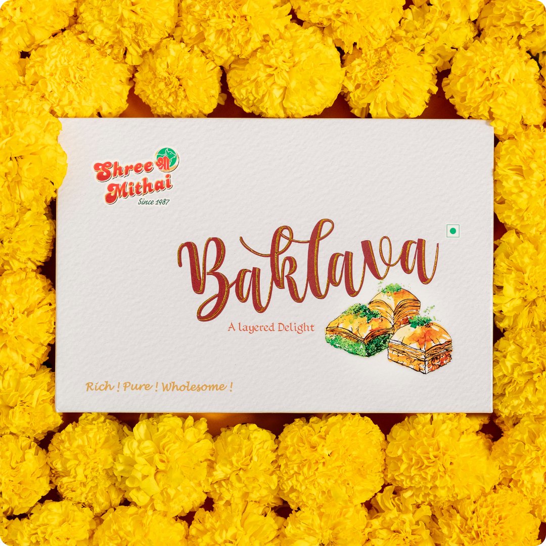 Shree Mithai Assorted Baklava