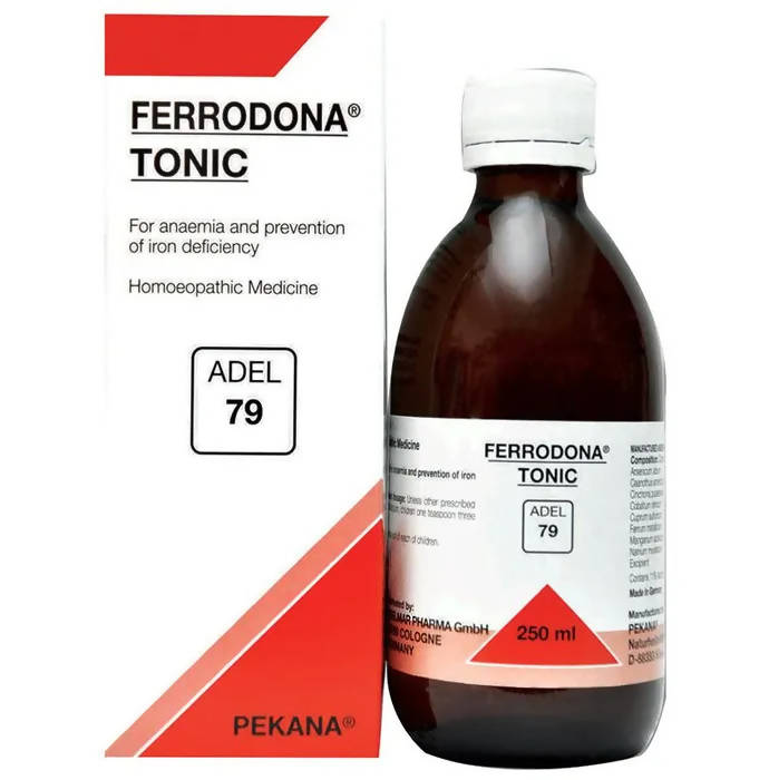 Adel Homeopathy 79 Ferrodona Tonic - Indyancart