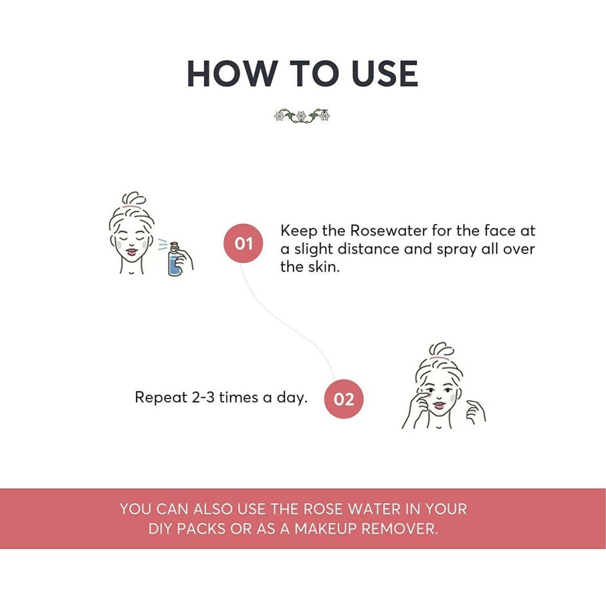 Avimee Herbal Gulabo Pure Rose Water Cleansing & Toning - Indyancart