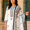 Dhiyona IE Women Embroidered Sequinned Pure Cotton Kurta with Trousers & Dupatta Kurta Sets