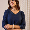 Dhiyona IE V-Neck Tunic With Trousers