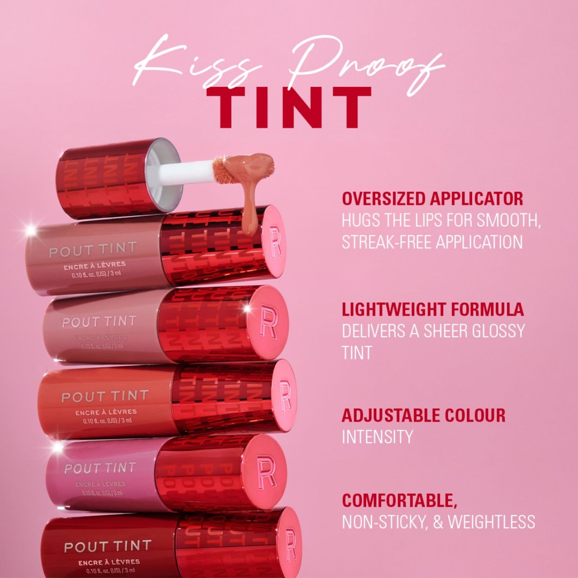 Makeup Revolution Pout Tint - Nude Dreams