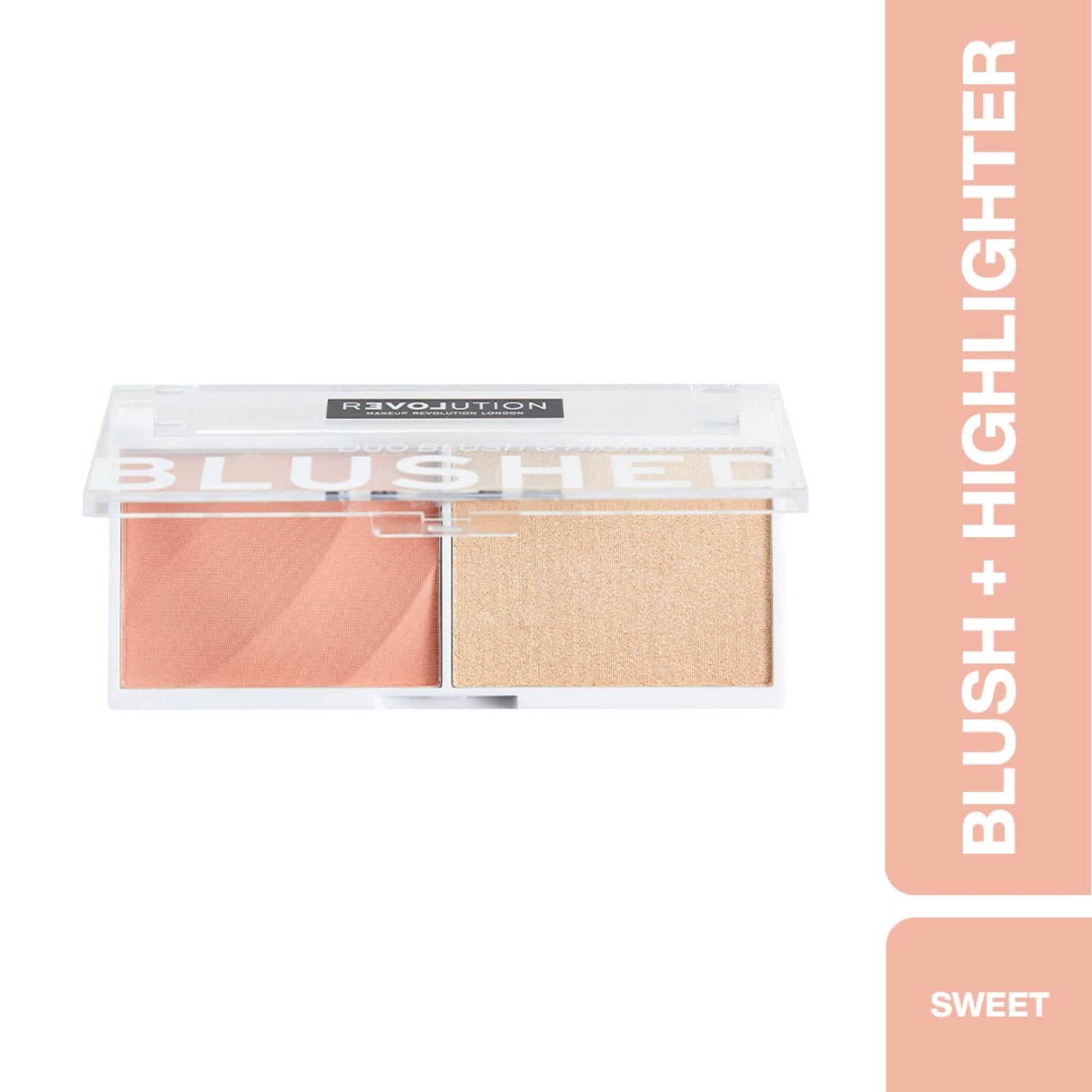Makeup Revolution Relove Colour Play Blushed Duo - Sweet