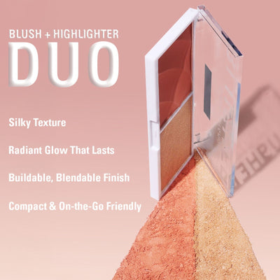 Makeup Revolution Relove Colour Play Blushed Duo - Sweet