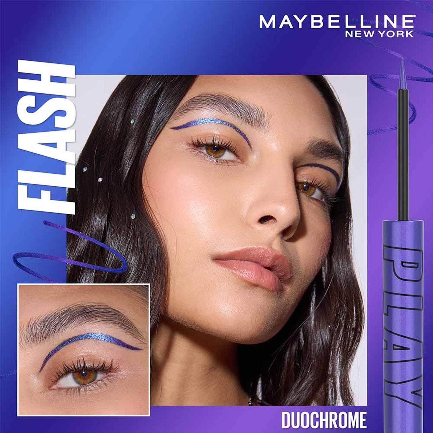 Maybelline New York Tattoo Play Liquid Eyeliner - Flash