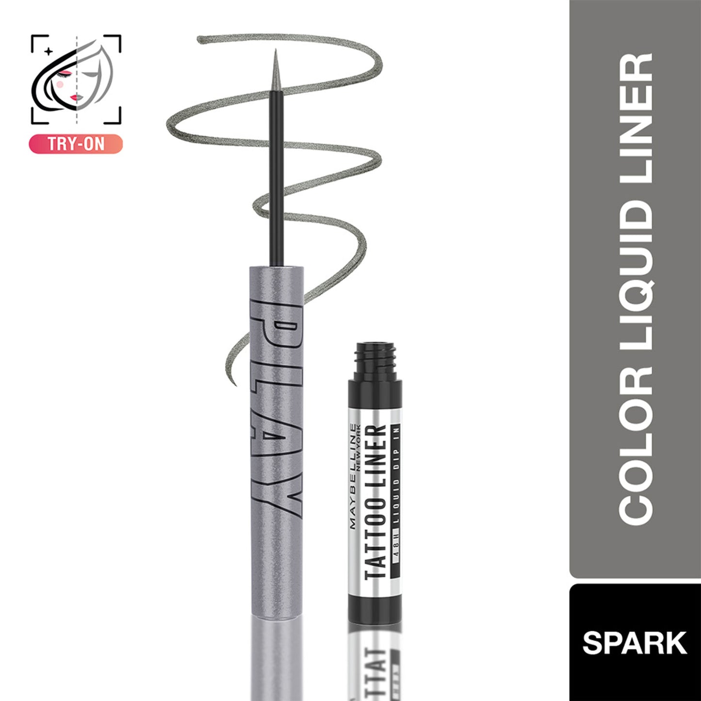 Maybelline New York Tattoo Play Liquid Eyeliner - Spark