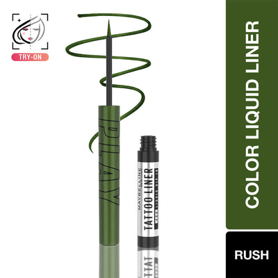 Maybelline New York Tattoo Play Liquid Eyeliner - Rush