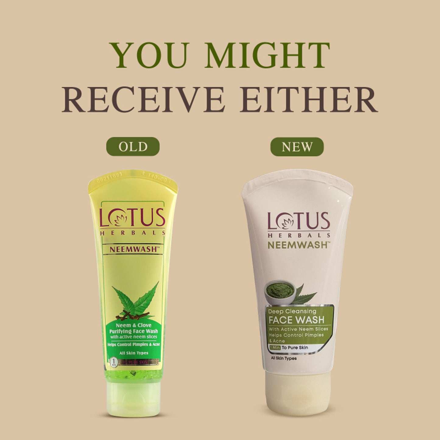 Lotus Herbals Neemwash Neem & Clove Purifying Face Wash