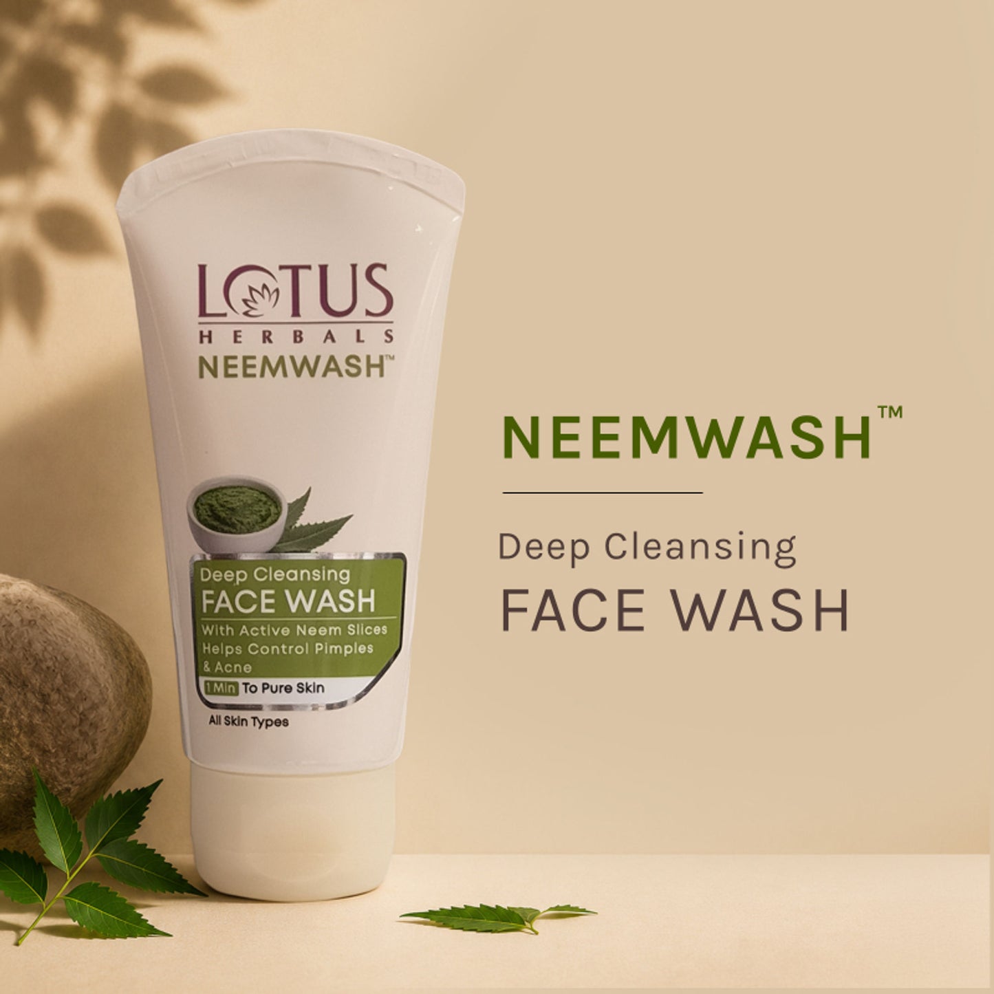 Lotus Herbals Neemwash Neem & Clove Purifying Face Wash