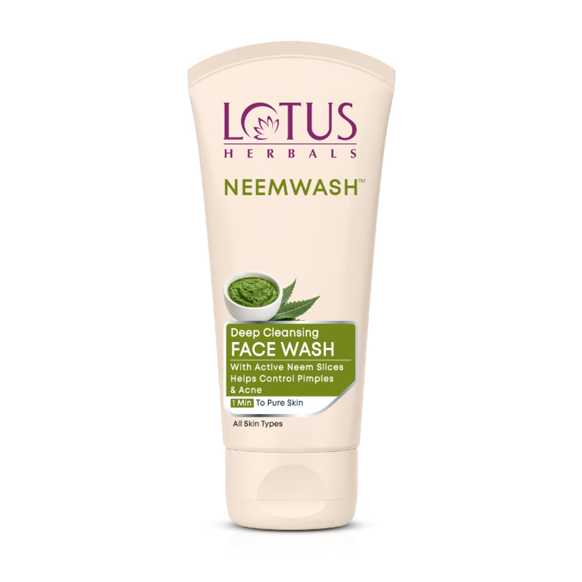 Lotus Herbals Neemwash Neem & Clove Purifying Face Wash