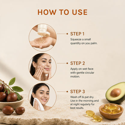 Lotus Herbals Jojobawash Active Milli Capsules Nourishing Face Wash