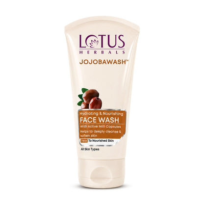 Lotus Herbals Jojobawash Active Milli Capsules Nourishing Face Wash