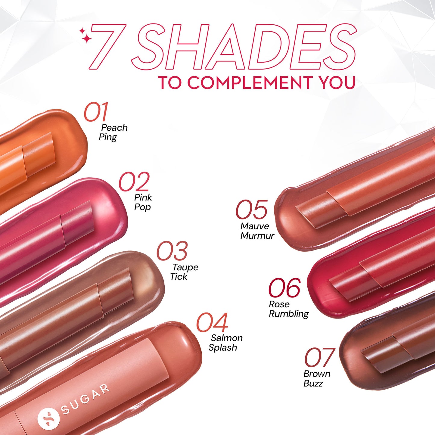 SUGAR Glide Peptide Plumping Lip Gloss Stick - 03 Taupe Tick