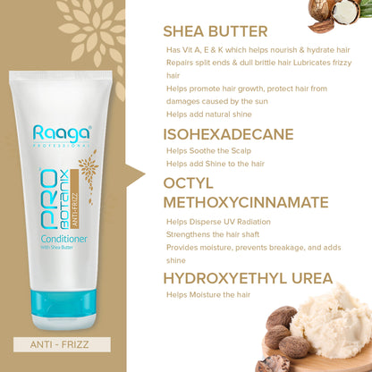 Raaga Professional PRO Botanix Anti-Frizz Conditioner