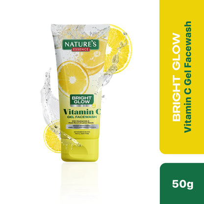 Nature's Essence Bright Glow Vitamin C Gel Facewash