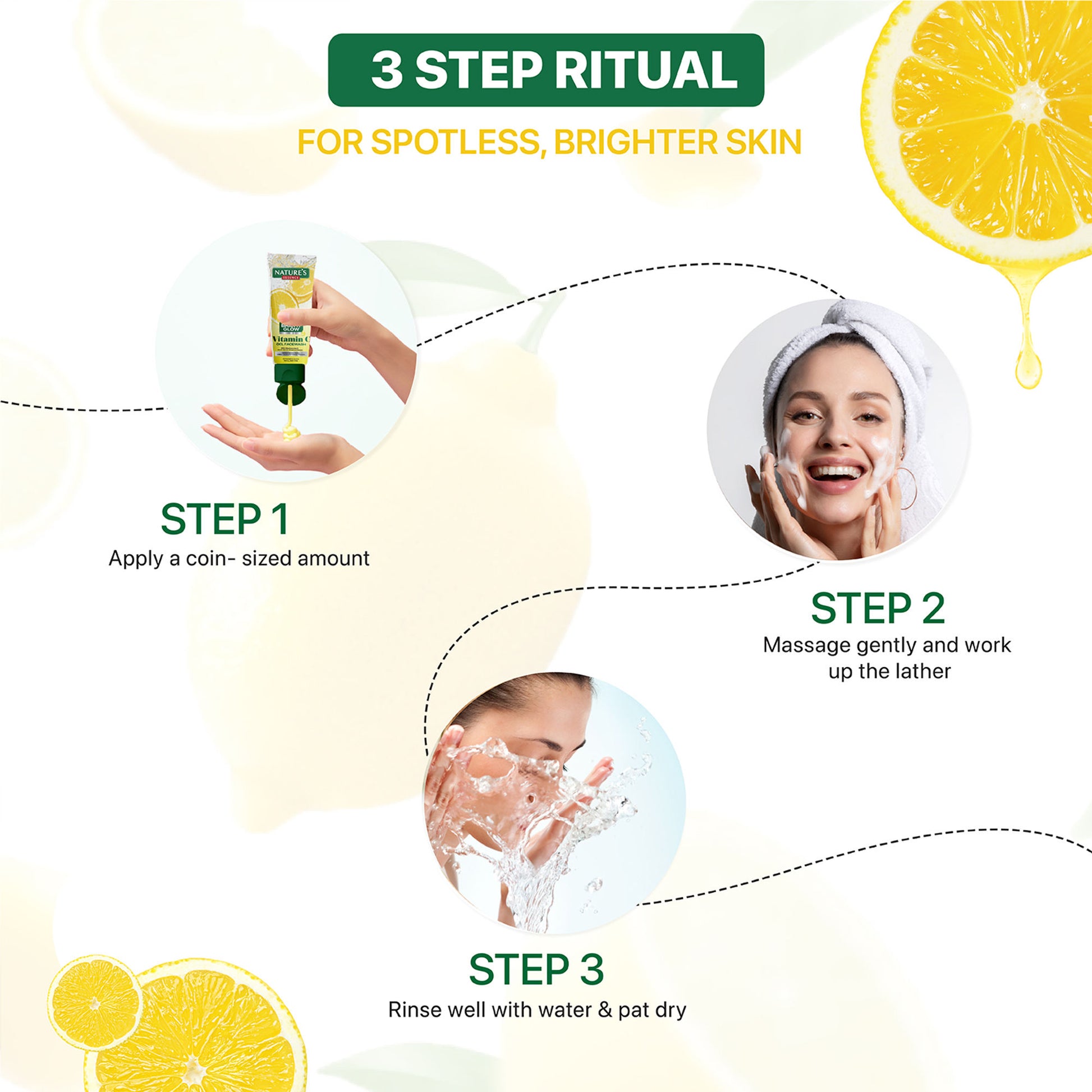 Nature's Essence Bright Glow Vitamin C Gel Facewash