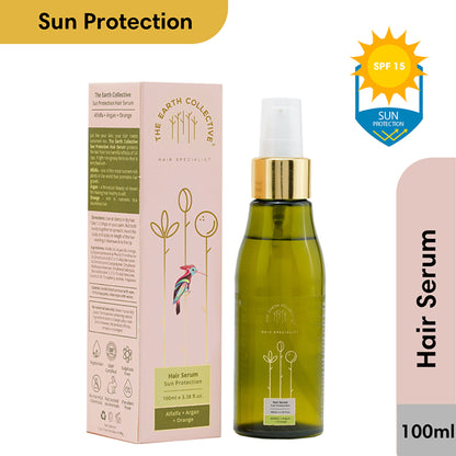 The Earth Collective Hair Serum, Sun Protection Hair Sunscreen
