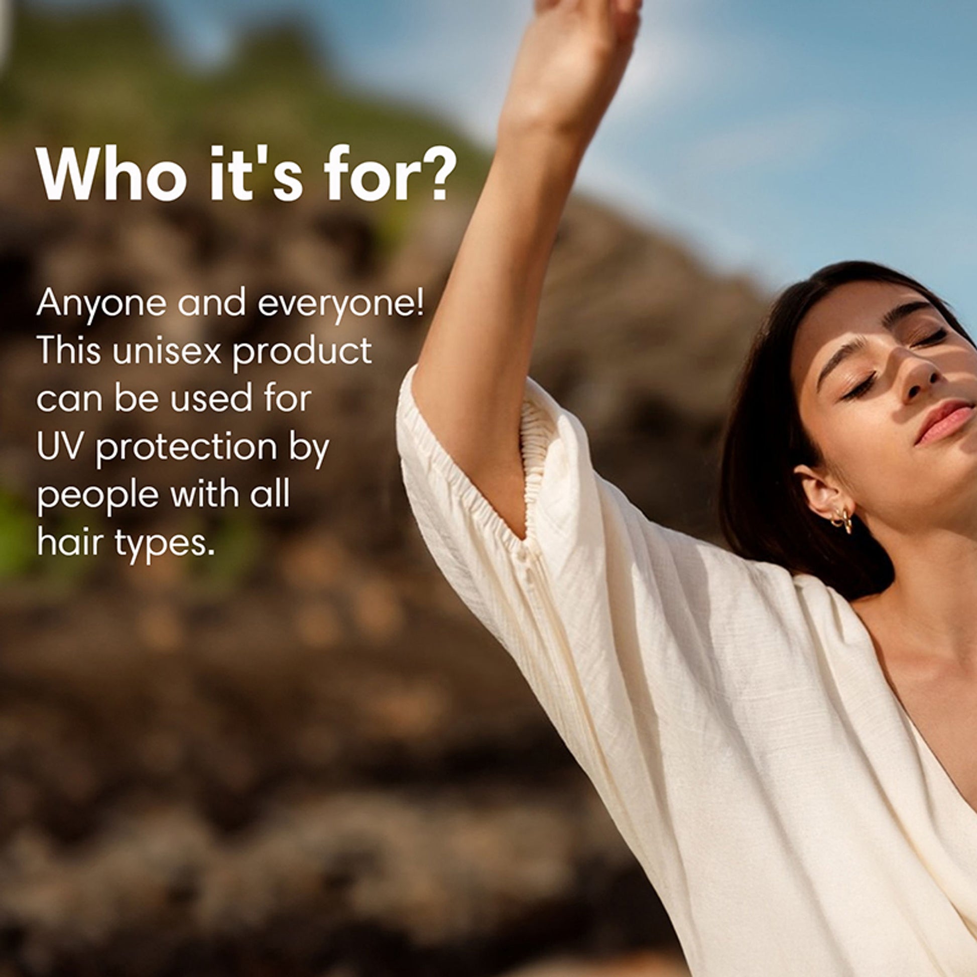 The Earth Collective Hair Serum, Sun Protection Hair Sunscreen