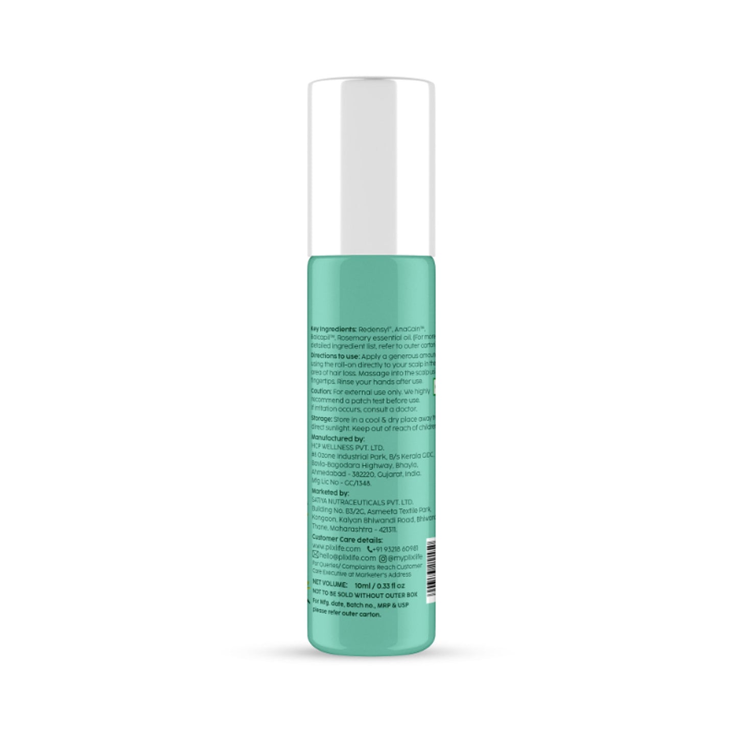 Plix Rosemary Hair Growth Advanced Serum Roll-On