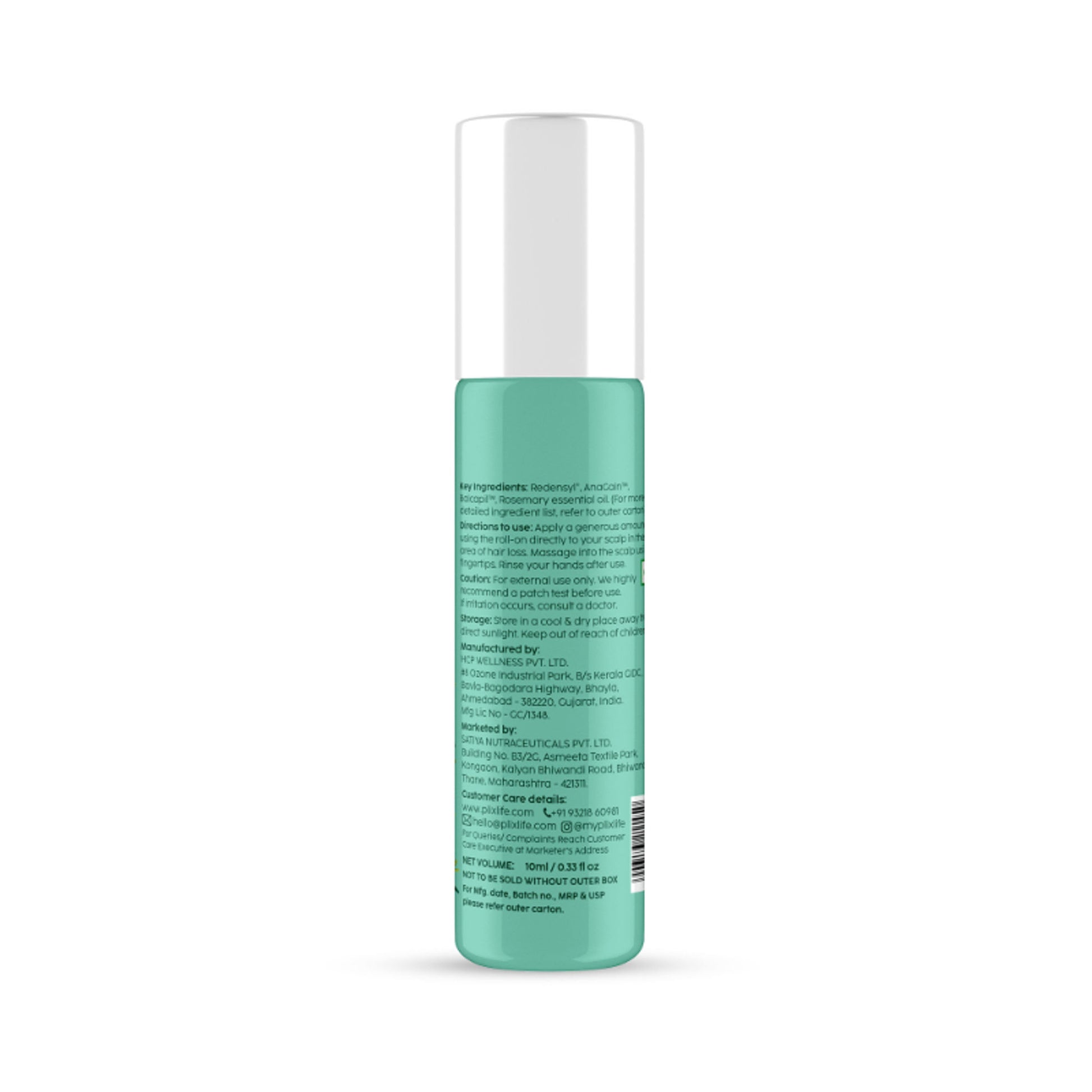 Plix Rosemary Hair Growth Advanced Serum Roll-On