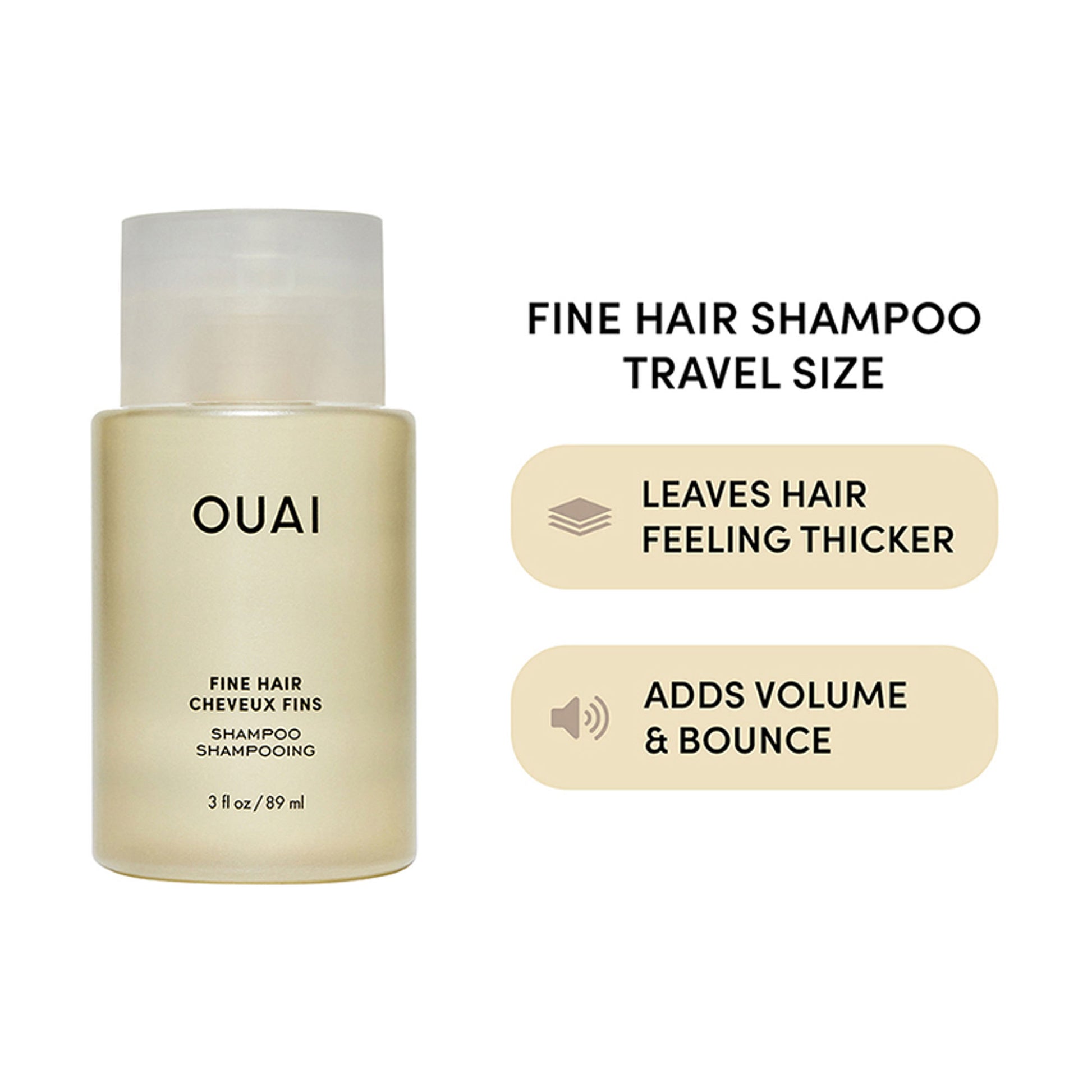 OUAI Fine Hair Shampoo