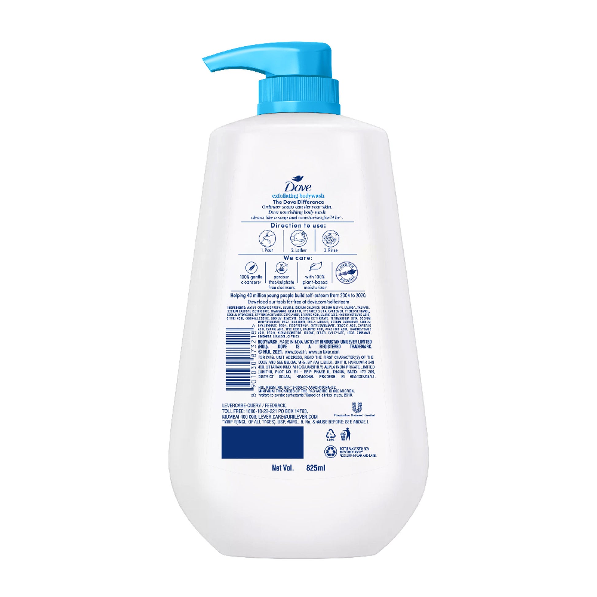 Dove Gentle Exfoliating Beads Body Wash For Softer Smoother Skin