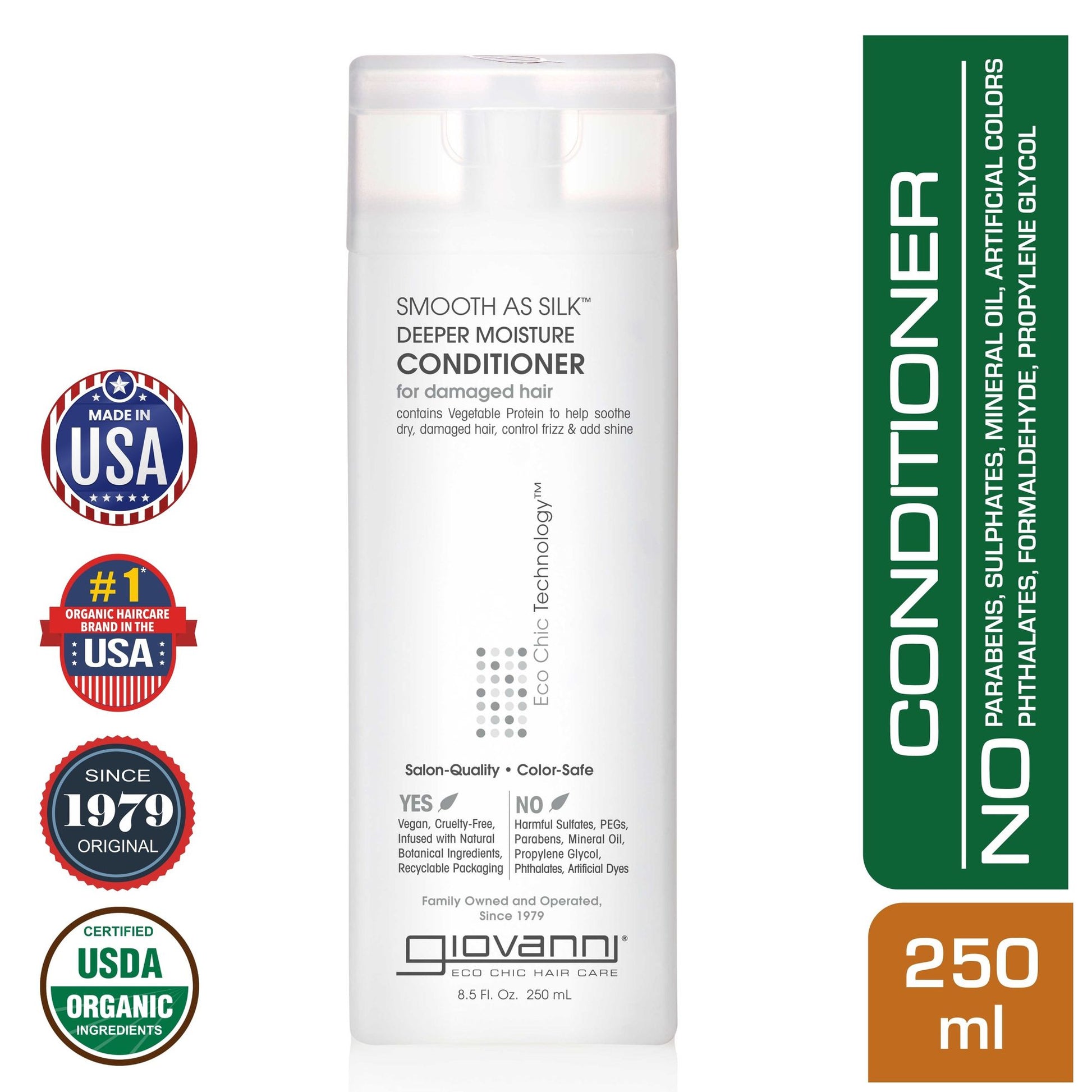Giovanni Organic Smooth As Silk Deep Moisture Conditioner