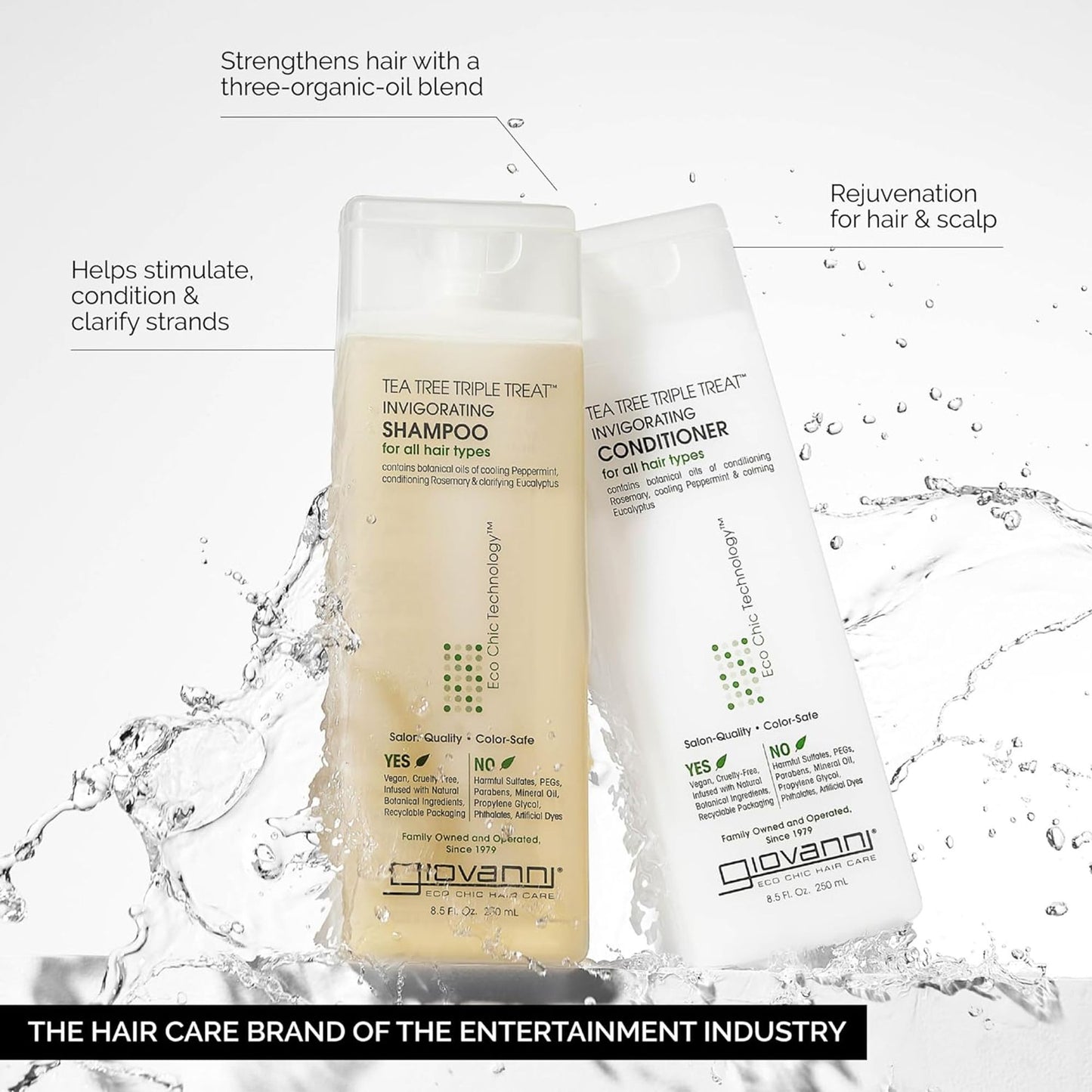 Giovanni Organic Tea Tree Triple Treat Invigorating Conditioner