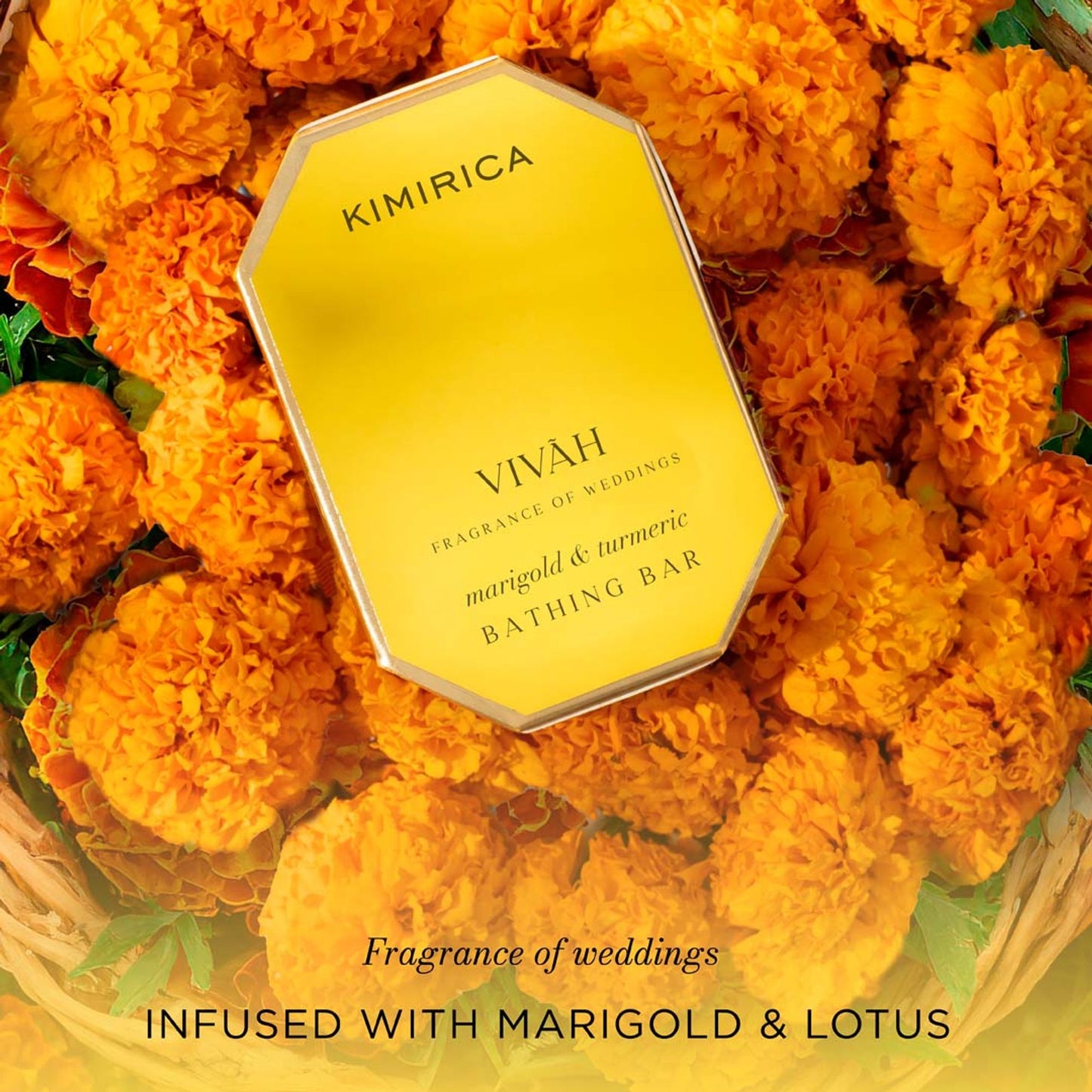 Kimirica Marigold & Turmeric Luxury Soap Bar