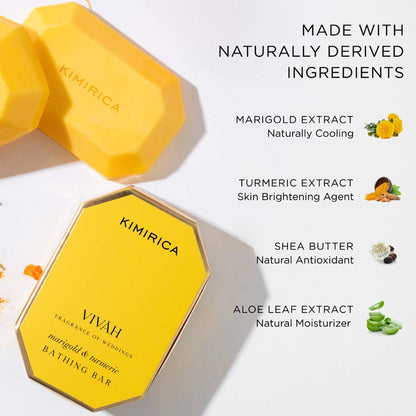 Kimirica Marigold & Turmeric Luxury Soap Bar